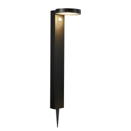 Φωτιστικό Δαπέδου Ηλιακό Rica Round Garden 2118158003 Led 3000K 480lm 76x19,5cm Black Nordlux