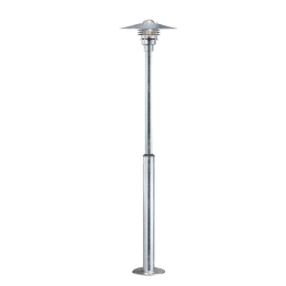 Φωτιστικό Δαπέδου Vejers Garden 25168031 2M E27 IP54 130-200x39cm Galvanized Steel Nordlux