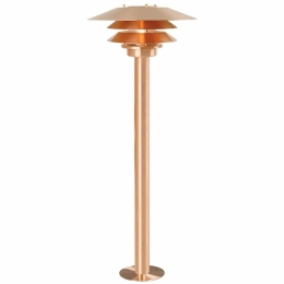 Φωτιστικό Δαπέδου Veno Garden 10600725 E27 IP54 93x35cm Copper Nordlux