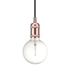 Φωτιστικό Οροφής Κρεμαστό Avra 84800030 E27 60W 5,1x10,2cm Copper Nordlux