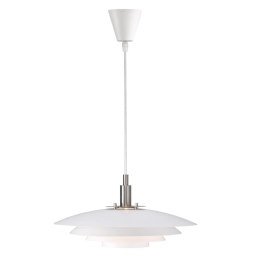 Φωτιστικό Οροφής Κρεμαστό Bretagne 39489901 G9 40W 37,818,8x200cm White Nordlux