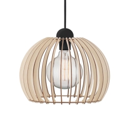 Φωτιστικό Οροφής Κρεμαστό Chino 30 84833014 E27 60W 30x26cm Natural Nordlux