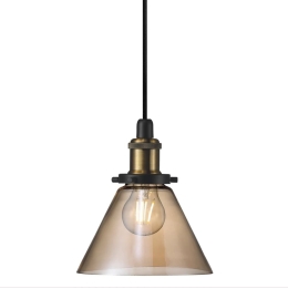 Φωτιστικό Οροφής Κρεμαστό Disa 45823027 E27 60W 18,5x21x5x300cm Amber Nordlux