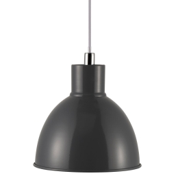 Φωτιστικό Οροφής Κρεμαστό Pop 45833050 E27 60W 21,5x20x200cm Anthracite Nordlux