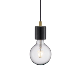 Φωτιστικό Οροφής Κρεμαστό Siv 45883003 E27 60W 6,4x10x300cm Black Nordlux