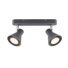 Φωτιστικό Οροφής - Spot Eik 2 45770110 GU10 35W 15x26cm Grey Nordlux