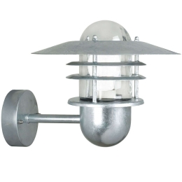 Φωτιστικό Τοίχου Agger 74481031 29,5x20cm 1xE27 60W IP54 Steel Nordlux Ατσάλι,Γυαλί