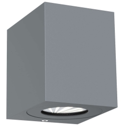Φωτιστικό Τοίχου Canto Kubi 2 49711010 10x8,7x10,4 Led 500Lm 2x6W 2700K IP44 Grey Nordlux Αλουμίνιο