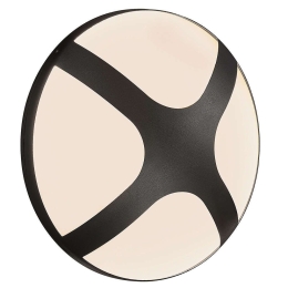 Φωτιστικό Τοίχου Cross 25 2118131003 13x26cm 1xE27 15W IP54 Black Nordlux Αλουμίνιο, Πλαστικό
