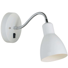 Φωτιστικό Τοίχου Cyclone Flex 72991001 37x37cm 1xE14 15W White Nordlux Μέταλλο