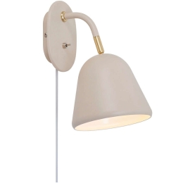 Φωτιστικό Τοίχου Fleur 2112101001 21,2x26,4cm 1xE14 15W Beige Nordlux Μέταλλο