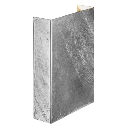 Φωτιστικό Τοίχου Fold 15 2019051031 10,5x21cm Led 2x200Lm 3,5W 3000K IP54 Steel Nordlux Ατσάλι,Πλαστικό