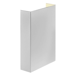 Φωτιστικό Τοίχου Fold 15 2019051001 10,5x21cm Led 2x200Lm 3,5W 3000K IP54 White Nordlux Αλουμίνιο, Πλαστικό