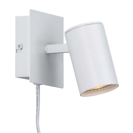 Φωτιστικό Τοίχου Frida 49801001 11,5x11,5cm 1xGU10 35W White Nordlux Μέταλλο,Πλαστικό