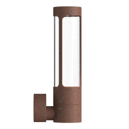 Φωτιστικό Τοίχου Helix 77479938 14x32,5cm 1xGU10 8W IP44 Corten Nordlux Μέταλλο,Πλαστικό