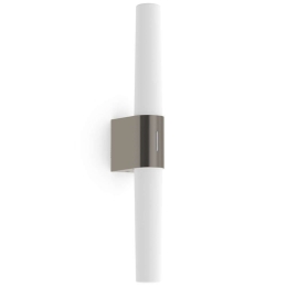 Φωτιστικό Τοίχου Helva Double 2015321055 42,5x10,6cm Dim Led 9,5W Nickel Nordlux Πλαστικό