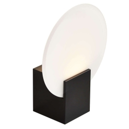 Φωτιστικό Τοίχου Hester 2015391003 9,3x25,5cm Dimmable Led 900Lm 9,5W 3000K IP44 Black Nordlux Πλαστικό, Γυαλί