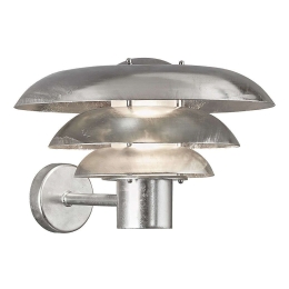 Φωτιστικό Τοίχου Kurnos 35 2118071031 35x23,7cm 1xE27 20W IP54 Steel Nordlux Μέταλλο,Πλαστικό