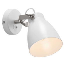 Φωτιστικό Τοίχου Largo 47051001 26x18cm 1xE27 25W White Nordlux Μέταλλο