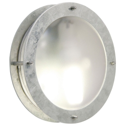 Φωτιστικό Τοίχου Malte 21861031 Φ24cm 1xE27 60W IP54 Steel Nordlux Ατσάλι,Πλαστικό