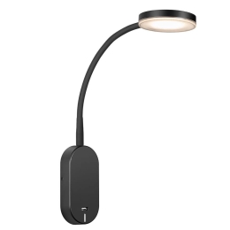 Φωτιστικό Τοίχου Mason 47131003 10x56cm Dimmable Led 1600Lm 5W 2700K Black Nordlux Πλαστικό