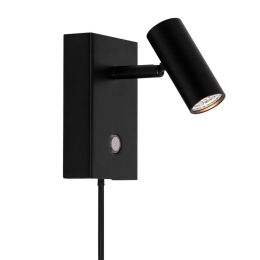 Φωτιστικό Τοίχου Omari 2112231003 12x12 Dimmable Led 360Lm 3,2W 2700K Black Nordlux Μέταλλο