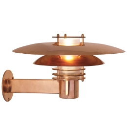 Φωτιστικό Τοίχου Phoenix 24381030 42,5x22cm 1xE27 16W IP54 Copper Nordlux Χαλκός,Πλαστικό