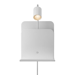 Φωτιστικό Τοίχου Roomi 2112551001 24,8x28,2cm 1xGU10 35W White Nordlux Μέταλλο