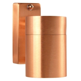 Φωτιστικό Τοίχου Tin 21269930 11,6x12cm 1xGU10 35W IP54 Copper Nordlux Χαλκός,Γυαλί
