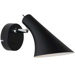 Φωτιστικό Τοίχου Vanila 72711003 28,5x17cm 1xE14 40W Black Nordlux Μέταλλο