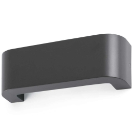 Φωτιστικό Τοίχου-Απλίκα Bracket 72272 30x8x9cm Led 270lm 6W 3000K Dark Grey Faro Barcelona