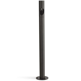 Φωτιστικό Δαπέδου - Φάρος Bezel 70247 Φ4x60cm Led 349lm 8W 2700K Black Faro Barcelona