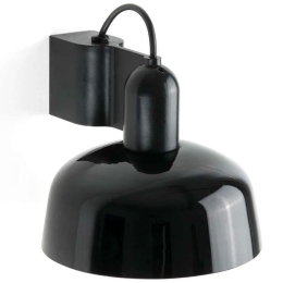 Φωτιστικό Τοίχου-Απλίκα Tatawin 20335-117 Φ18,4x14x15,5cm 1xE27 G45 15W Black Faro Barcelona