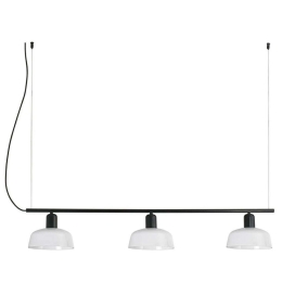 Φωτιστικό Οροφής-Ράγα Tatawin 20338-116 100x8,1cm 3xE27 G45 15W Black-White Faro Barcelona
