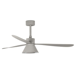 Ανεμιστήρας Οροφής Amelia 33762-24 Με Φως Dim Led 20W Και Τηλεχειριστήριο Φ132cm Grey Faro Barcelona