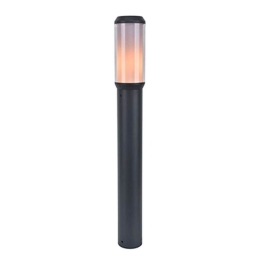 Φωτιστικό Δαπέδου Heros 7288201118 9,6x70cm E27 LED 15W Dark Grey Lutec