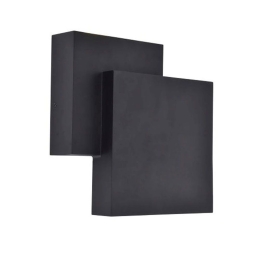 Φωτιστικό Τοίχου Up & Down Rialto 5287901012 19,5x6,4x19,5cm 3000K 850Lm Black Lutec