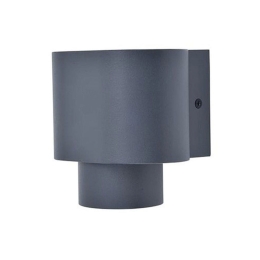 Φωτιστικό Τοίχου Cypres 6604001118 10,9x9,6x10,7cm GU10 LED 7W Dark Grey Lutec