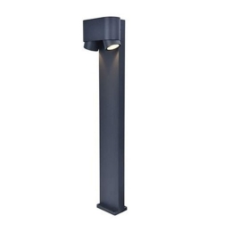 Φωτιστικό Δαπέδου Cypres 6604004118 17,3x13x7,5cm GU10 LED 2x7W Dark Grey Lutec