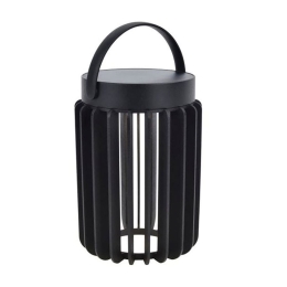 Επιτραπέζιο Φωτιστικό Ηλιακό Kozy 6933701330 13,7x18,6cm 4000K 300Lm Black Lutec