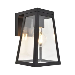 Φωτιστικό Τοίχου Ηλιακό Fia 6990901012 14x16,4x20,7cm E27 LED 2W Black Lutec