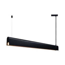 Φωτιστικό Οροφής - Ράγα Beau 100 100x8,5x300cm S14S 2700K 1500Lm Black Dftp