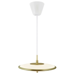 Φωτιστικό Οροφής Κρεμαστό Blanche 32 32x13,8x300cm Led 3000K 1700Lm Brass Dftp