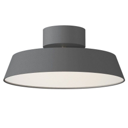 Φωτιστικό Οροφής - Πλαφονιέρα Kaito Dim 30x11,7cm Led 610Lm Grey Dftp