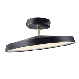 Φωτιστικό Οροφής - Πλαφονιέρα Kaito Pro 30 30x11,7cm Led 3000K 1560Lm Black Dftp