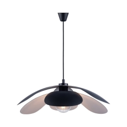 Φωτιστικό Οροφής Κρεμαστό Maple 55 19x55x300cm E27 Black Dftp