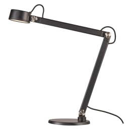 Φωτιστικό Γραφείου - ΤοίχουNobu 49,5x10,5x46,5cm Led 2700K 600Lm Black Dftp