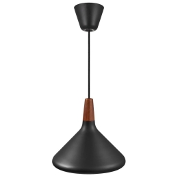 Φωτιστικό Οροφής Κρεμαστό Nori 27 27x24,5x300cm E27 Black Dftp
