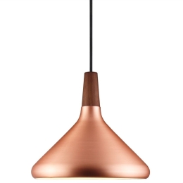 Φωτιστικό Οροφής Κρεμαστό Nori 27 27x24,5x300cm E27 Copper Dftp