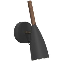 Φωτιστικό Τοίχου Pure 7,5x17x26cm GU10 Black Dftp